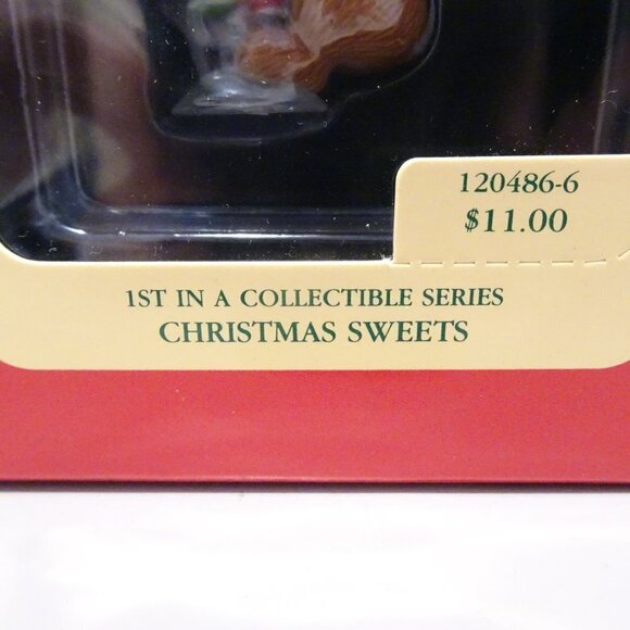 1992 Heirloom Collection Carlton Cards CHRISTMAS SWEETS(1st in Series)Ornament - Picture 2 of 6
